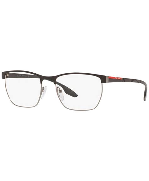 PRADA LINEA ROSSA PS 50LV Men's Irregular Eyeglasses